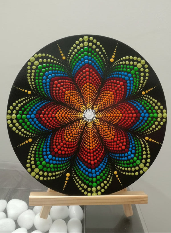 Handpainted Dot Mandala Wall Paintings — Decorative Art by Dot Attack